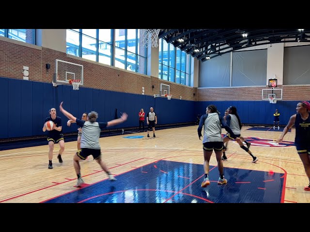 Inside Indiana Fever practice Day 3 — Caitlin Clark plays point guard | Fieldhouse Files