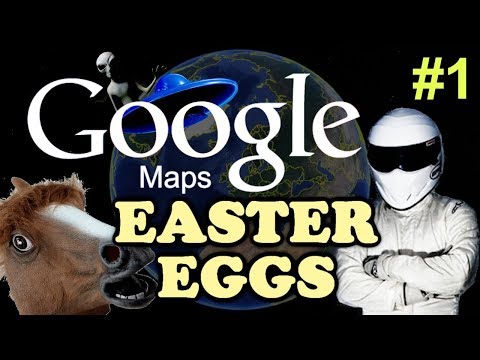 GOOGLE MAPS / EARTH Easter Eggs And Secrets #1