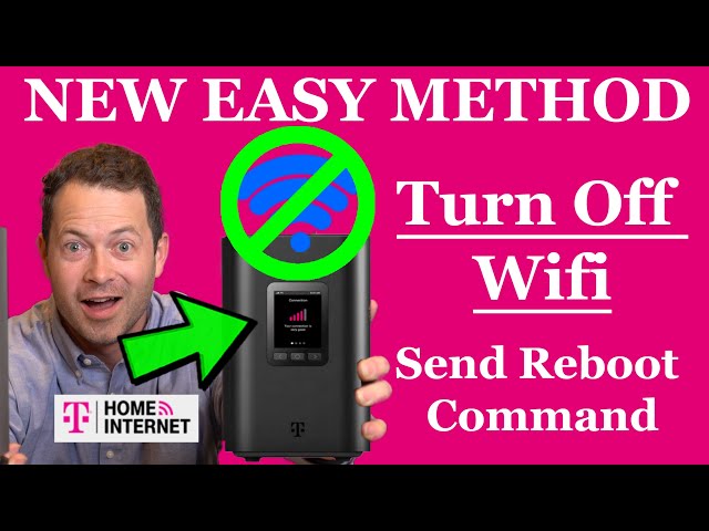 ✅ EASY METHOD - Turn Off/On Wifi & Reboot - Arcadyan KVD21 T-Mobile 5G Home Internet