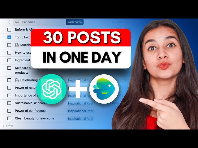 Bulk create 30 videos in a day with ChatGPT and InVideo