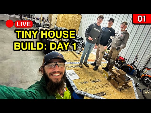 We are building a Tiny House: Day 1
