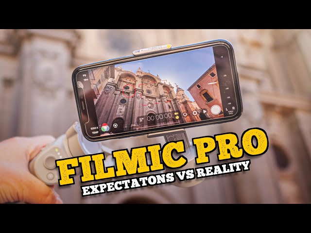 FILMIC PRO // EXPECTATIONS vs REALITY!