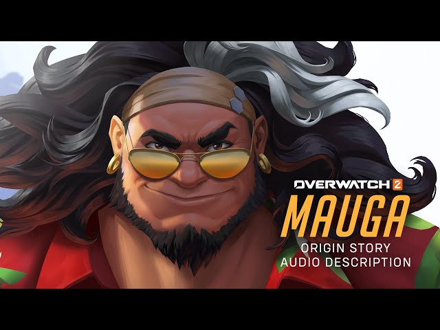 #AudioDescription Mauga Origin Story | Overwatch 2 Season 8