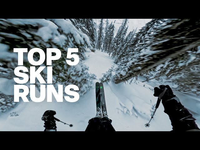 My Top 5 Ski Runs of 2023 - GoPro POV [4K]