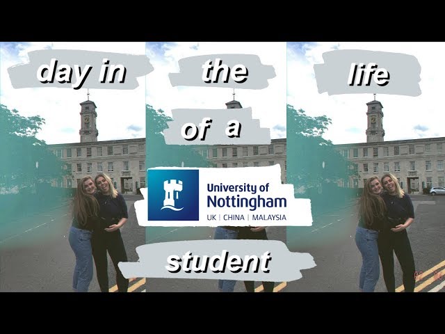 day in the life of a british university student during exam season | university of nottingham