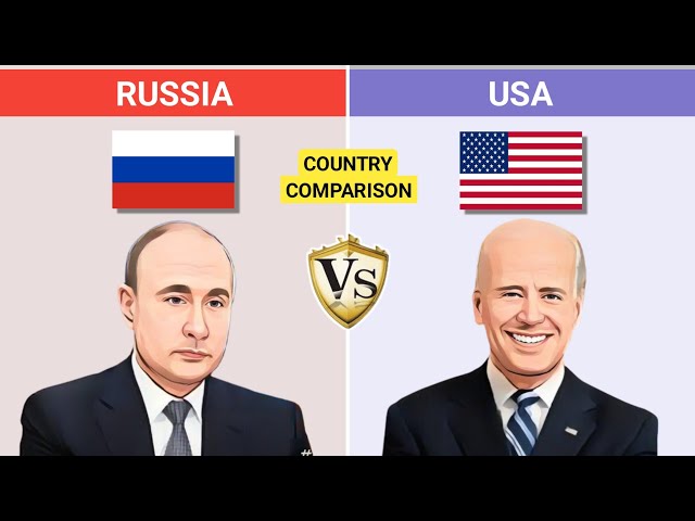 Russia Vs USA Country Comparison - who is Real Superpower
