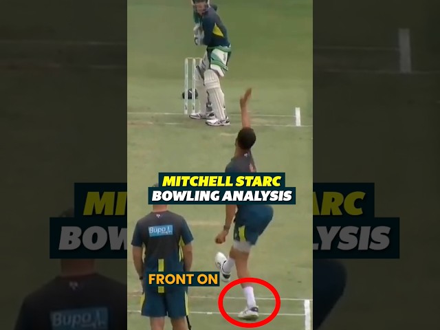 Mitchell Starc bowling Action Analysis❗️Best in the world❓