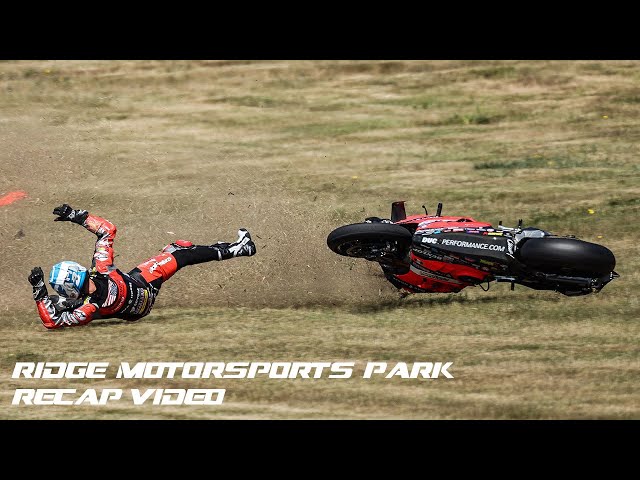 MotoAMerica Superbikes At Ridge Motorsports Park Weekend Recap