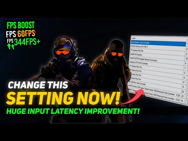 Change This SECRET SETTING to Reduce Input Delay & Boost FPS - New Method (2023)