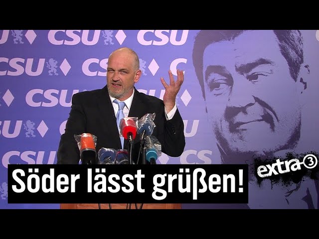 Torsten Sträter: Pressesprecher von Markus Söder | extra 3 | NDR