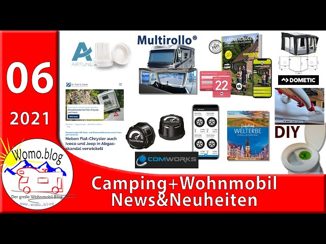 Camping + Wohnmobil News und Neuheiten 6/21