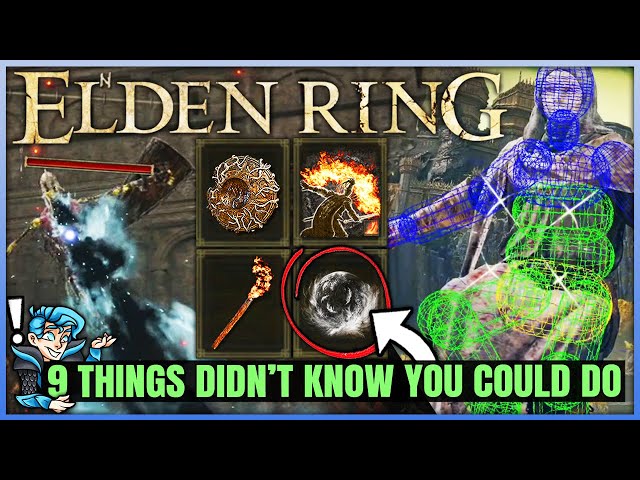 9 More Secrets You Didn't Know About in Elden Ring - OP Hidden Tear & Secret Attack - Tips & Tricks!