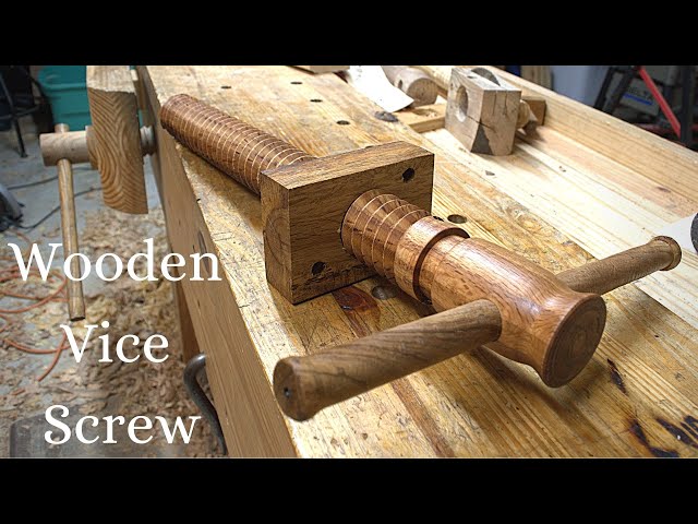 How to Make a Wooden Screw and Nut