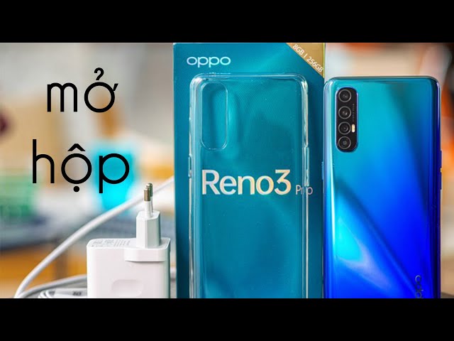 Mở hộp Oppo Reno 3 Pro: Helio P95, camera selfie kép, sạc VOOC 30W