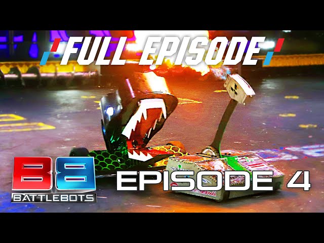 FIRE And FURY In The BattleBot Arena | FULL EPISODE (Season 4 Episode 4) | BATTLEBOTS