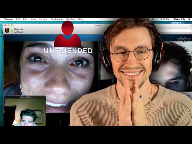 A horror movie, but exclusively over Skype *UNFRIENDED*