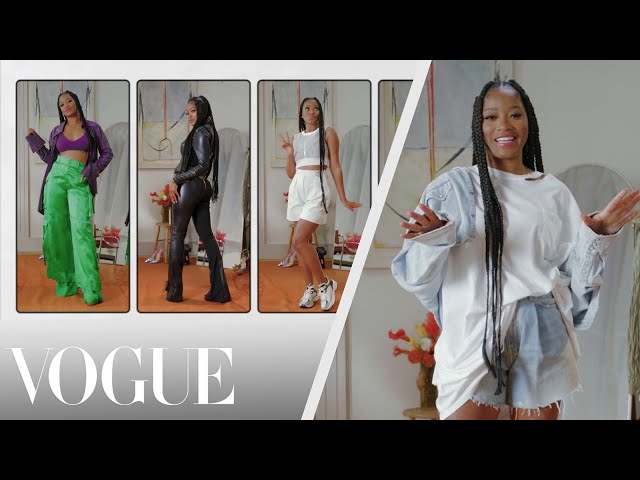 Every Outfit Keke Palmer Wears in a Week | 7 Days, 7 Looks | Vogue