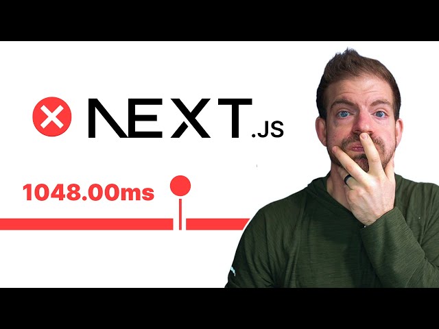 DON'T Make This Mistake with Next.js Server Components (BAD performance!)