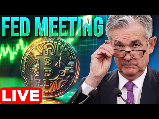Fed Meeting vs Bitcoin📈 Jerome Powell LIVE🔴