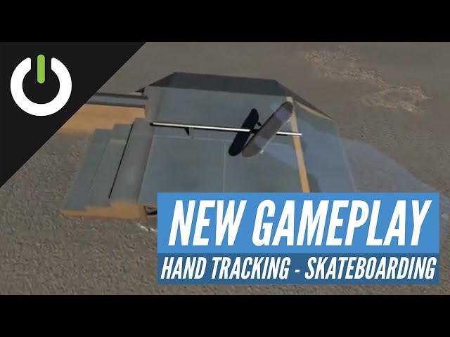 Skateboard/Fingerboarding Oculus Quest Hand Tracking Experiment Via @Pushmatrix