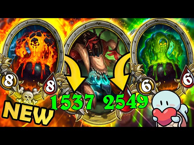 Making the shop HUGE with 2 new cards! | Hearthstone Battlegrounds
