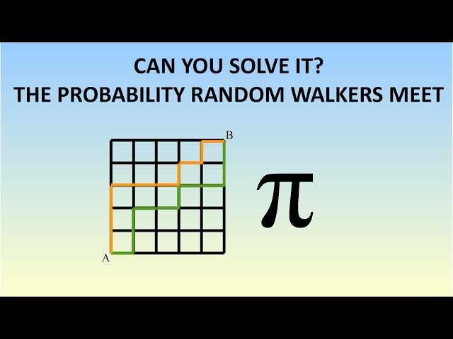 Counter-Intuitive Probability Puzzle: Random Walkers Meeting On A Grid