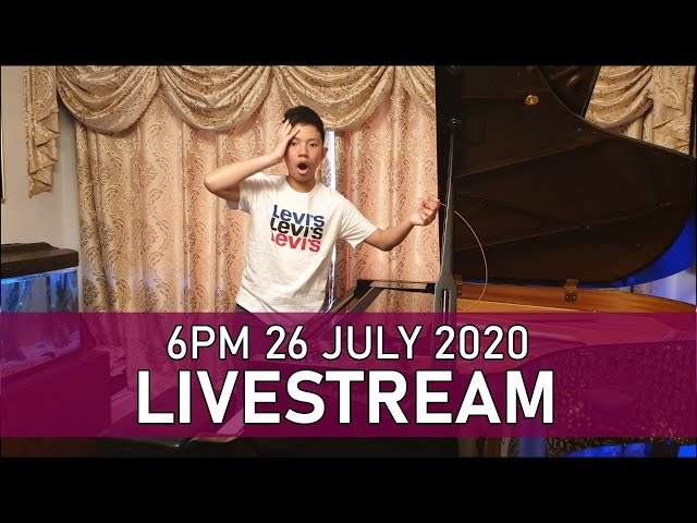 How Can I Do A Livestream With A Snapped Piano String? Sun 6pm 26 Jul 2020