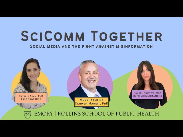 SciComm Together: Social Media and the Fight Against Misinformation