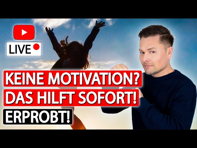 Keine Motivation? Das hilft sofort! (Erprobt) | Maxim Mankevich