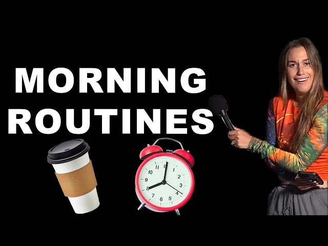 Han on the Street: What’s Your Morning Routine?