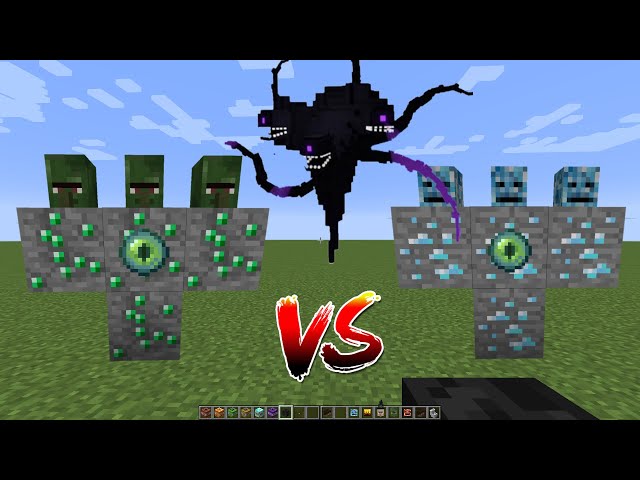 what if you create a ZOMBIE vs CREEPER vs WITHER in MINECRAFT (part 48)