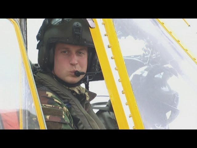 Prince William goes back to work