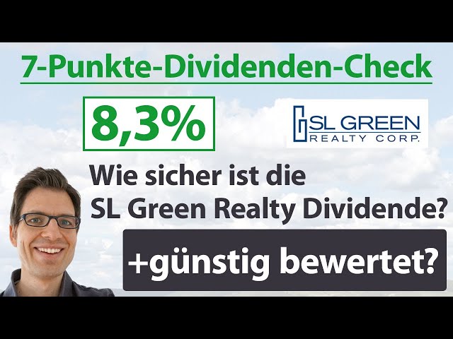 SL Green Realty Aktienanalyse 2023 (Monatszahler REIT): Wie sicher ist die Dividende? Jetzt günstig?