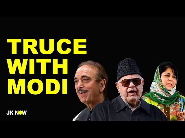 Abdullah-Azad-Mufti Takes U-Turn | Signals Truce With Modi Govt