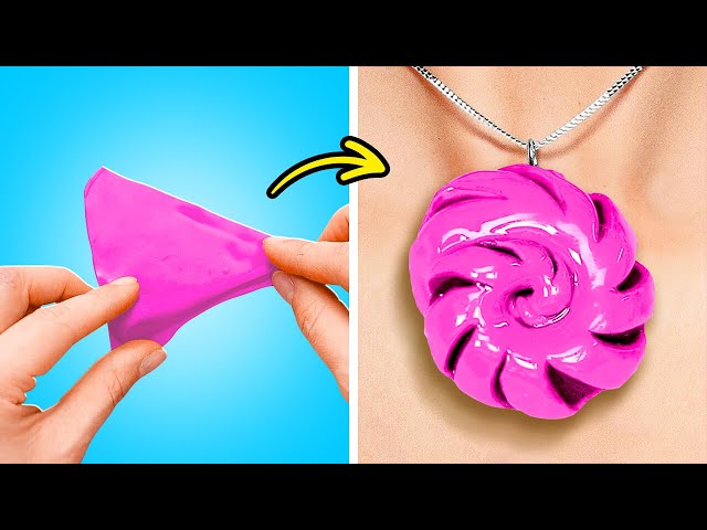 Adorable DIY Accessory & Jewelry Ideas And Amazing Crafts With Glue, Epoxy Resin And Polymer Clay