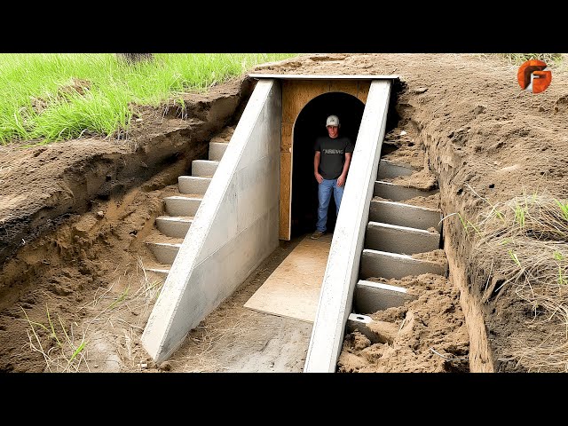 Man Builds Underground Storm Shelter | Start to Finish Build By @tickcreekranch