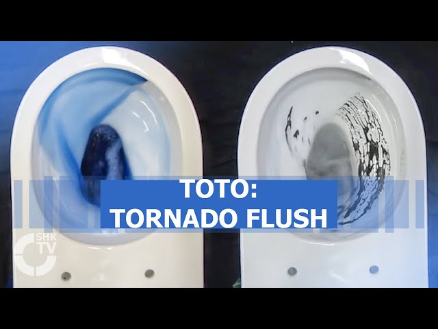 TOTO: WC-Spülung Tornado Flush | SHK-TV