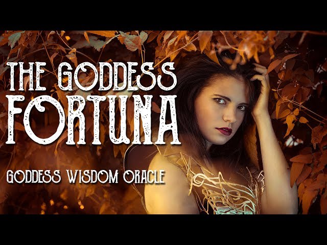 Messages From the Goddess Fortuna - Goddess Wisdom Oracle Card Deck App - Magical Crafting