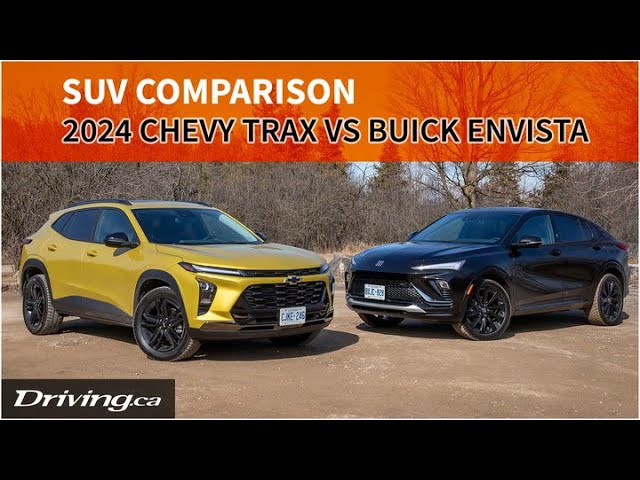 2024 Buick Envista vs Chevrolet Trax | SUV Comparison | Driving.ca
