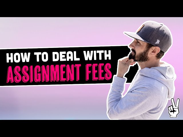 Wholesale Assignment Fee Formula For Creative Finance Deals