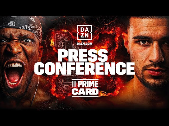 KSI VS. TOMMY FURY LAUNCH PRESS CONFERENCE