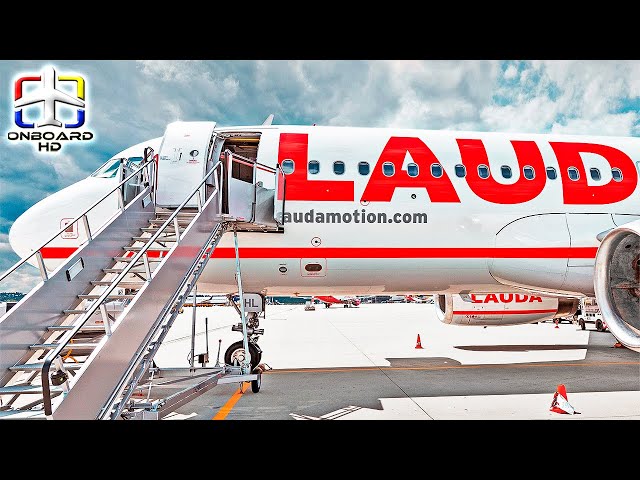 TRIP REPORT | LAUDA: Phantom Airport!? | Barcelona to Vienna | Airbus A320