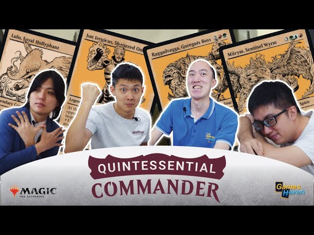 Jon Irenicus vs Miirym, Sentinel Wyrm vs Raggadragga vs Lulu | MTG Commander EDH Gameplay