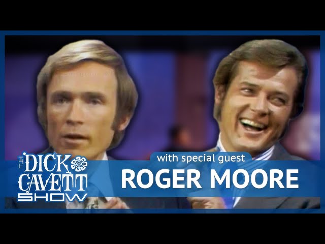 Roger Moore's: Role in The Saint with Family And Faberge Productions | The Dick Cavett Show
