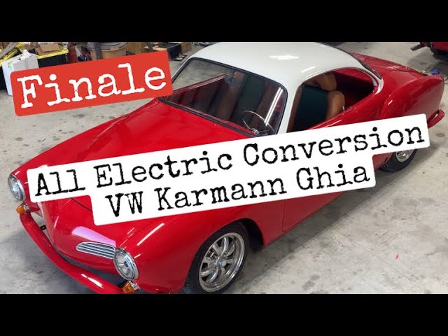 Volkswagen Karmann Ghia Gets Electric EV Conversion with Tesla Batteries Hyper 9 VW - Finale