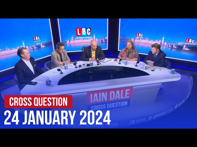 Iain Dale hosted Cross Question 24/01 | Watch Again