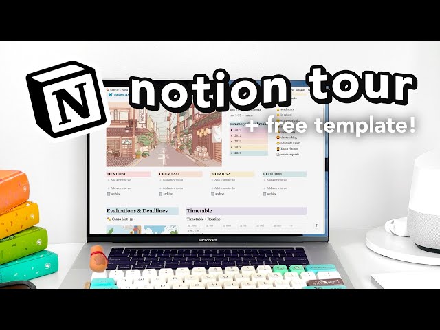 how i organize my entire life with Notion! ⭐