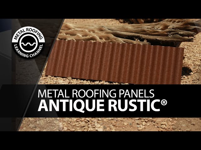 A Closer Look At Antique Rustic® 7/8" Corrugated Metal Roof and Metal Wall Panels
