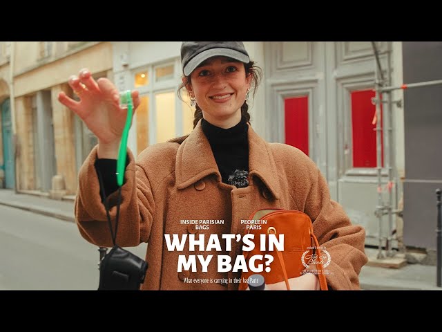 WHAT'S IN MY BAG? Everyday essentials bags in Paris Spring 2024 | EP5