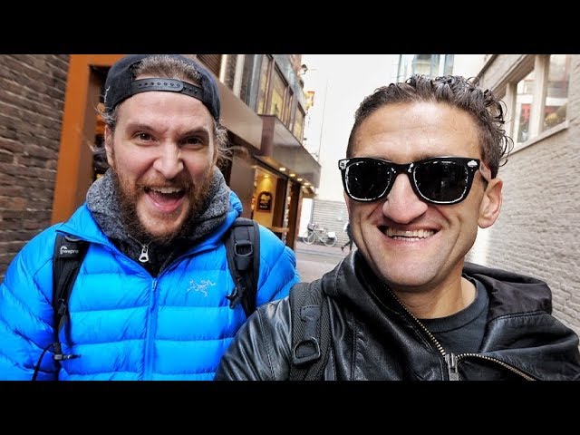 Peter Mckinnon teaches me to VLog (in AMSTERDAM)